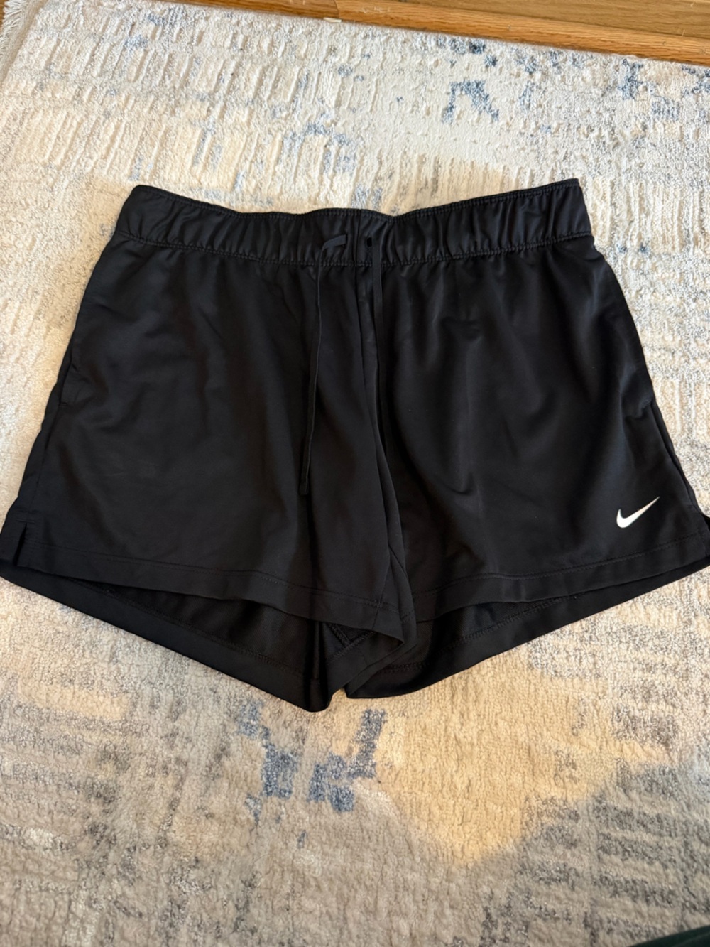 Nike Dri-FIT Black Shorts with Logo Band